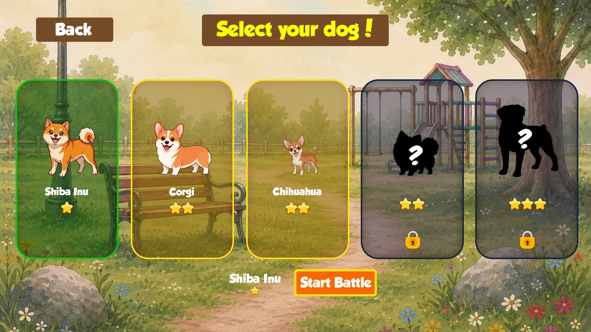 Dog Battle: Bow Wow screenshot